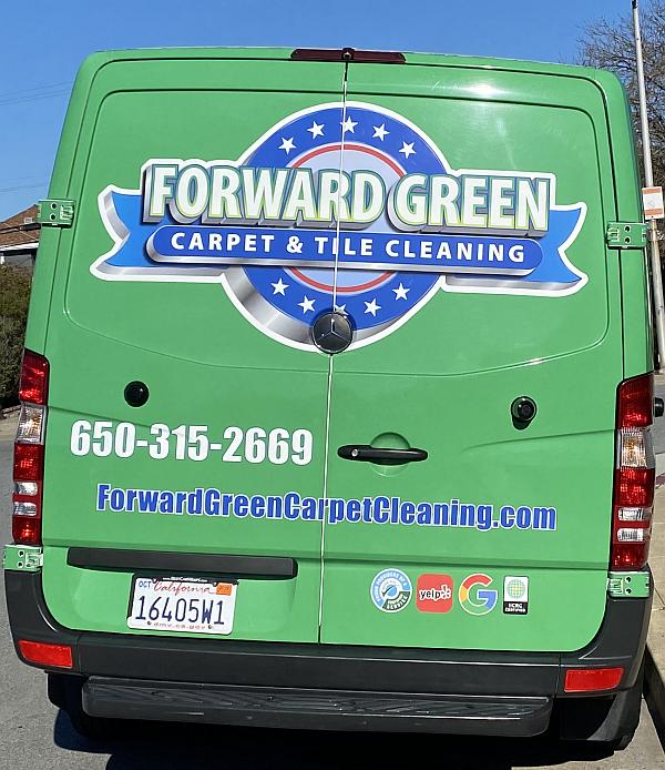 Our Local Carpet Cleaning Company Van