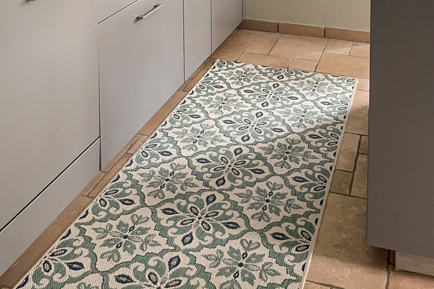 carpet and tiles